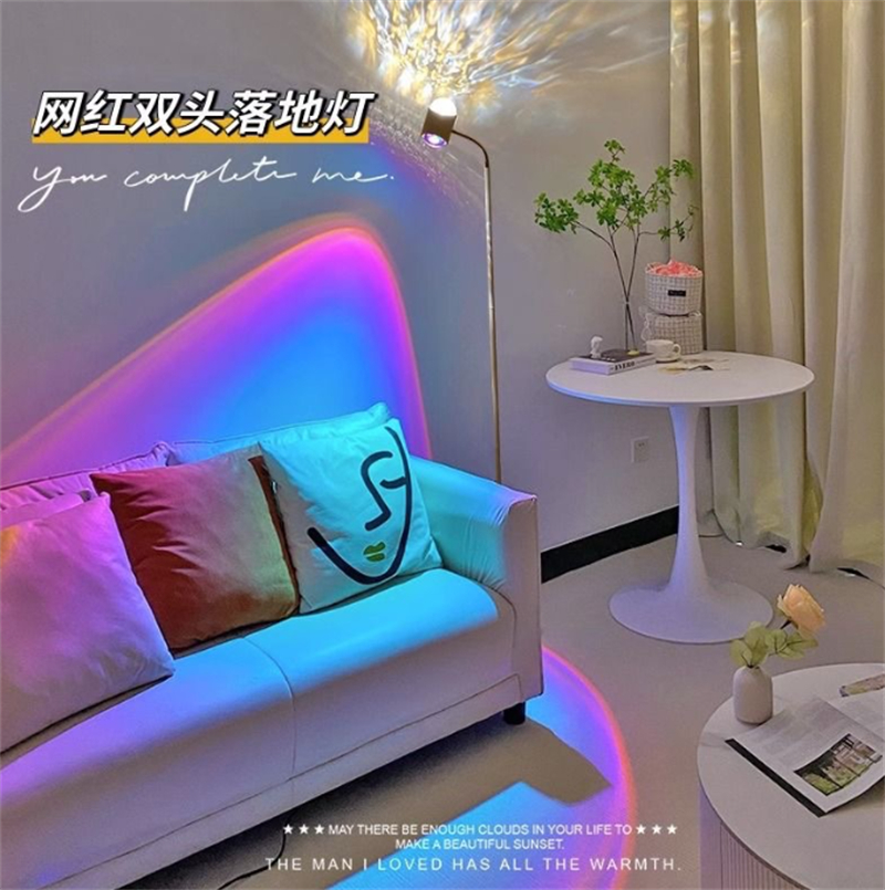 Water Ripple Sunset Lamp | Immersive Ambient Projection Light