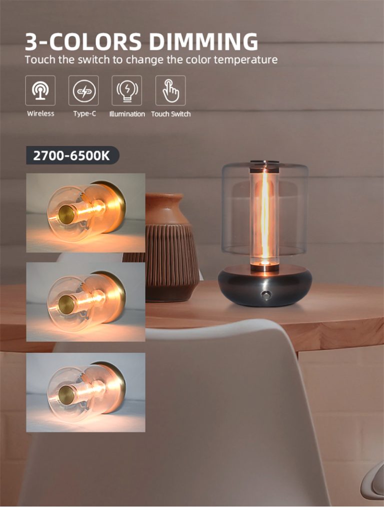 Cordless Decor Table Lamp