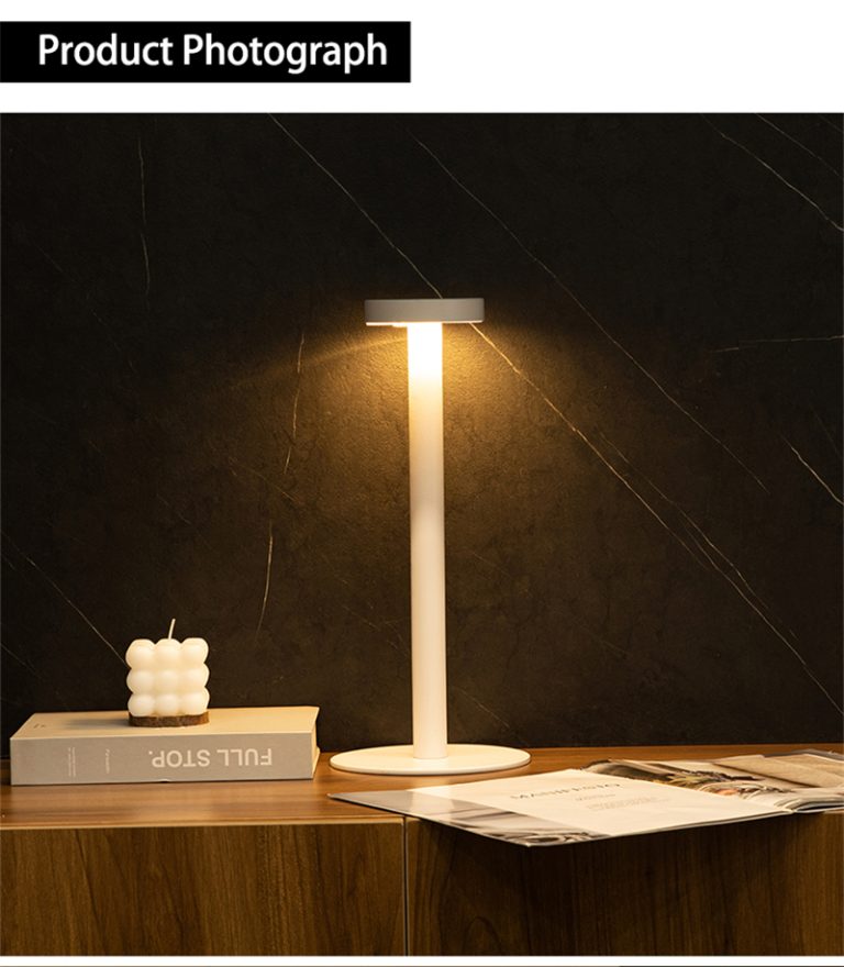Designer Modern Luxury Cordless Desk Lamp
