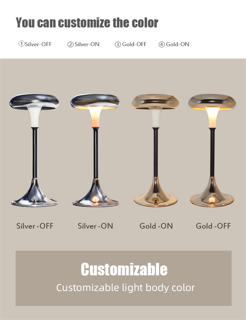 Cordless table lamp