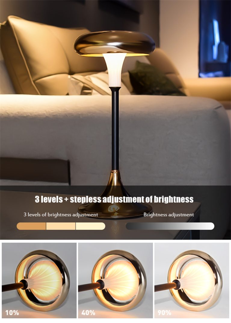 Cordless table lamp
