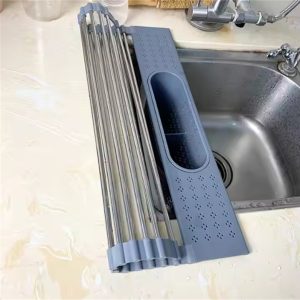 Roll Up Dish Drying Sink Rack