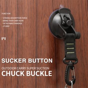 Outdoor Universal Securing Hook Suction Cup Anchor