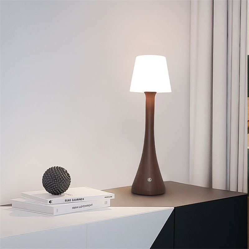 Portable touch-control table lamp for wedding decor