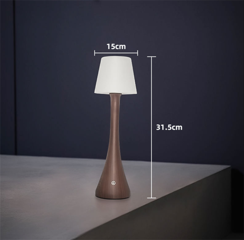 Portable touch-control table lamp for wedding decor